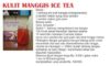 Kulit Manggis Ice Tea